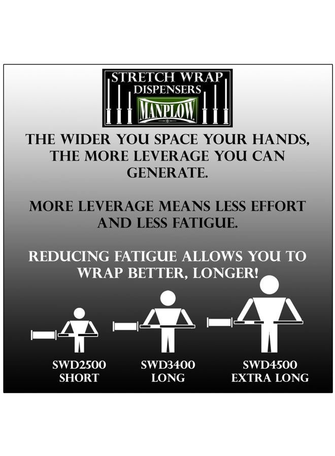MANPLOW Short Handle Stretch Wrap Dispenser (1) - Image 4