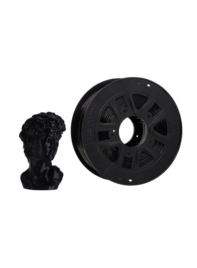 كريليتي 3D خيوط طباعة ثلاثية الأبعاد مصنوعة من عديد حمض اللبنيك "PLA" أسود - Image 4