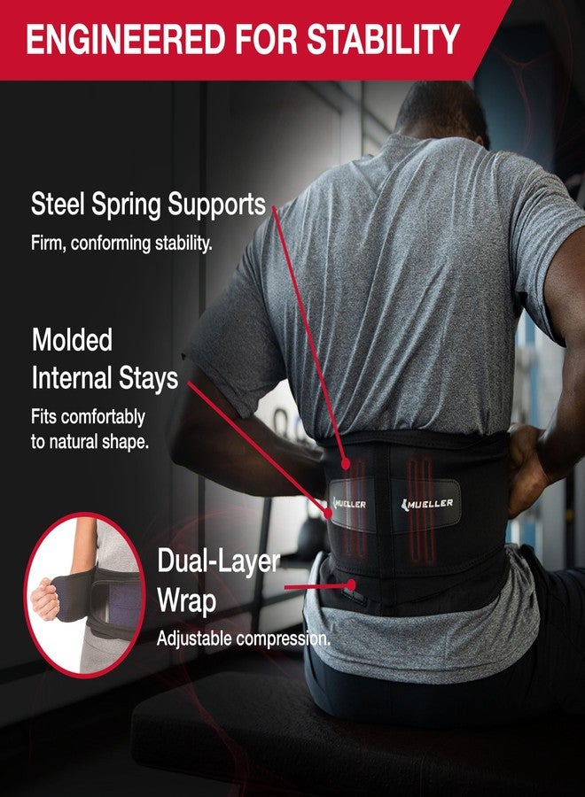 MUELLER ADJUSTABLE LUMBAR BACK BRACE PLUS SIZE: 64179 - Image 5