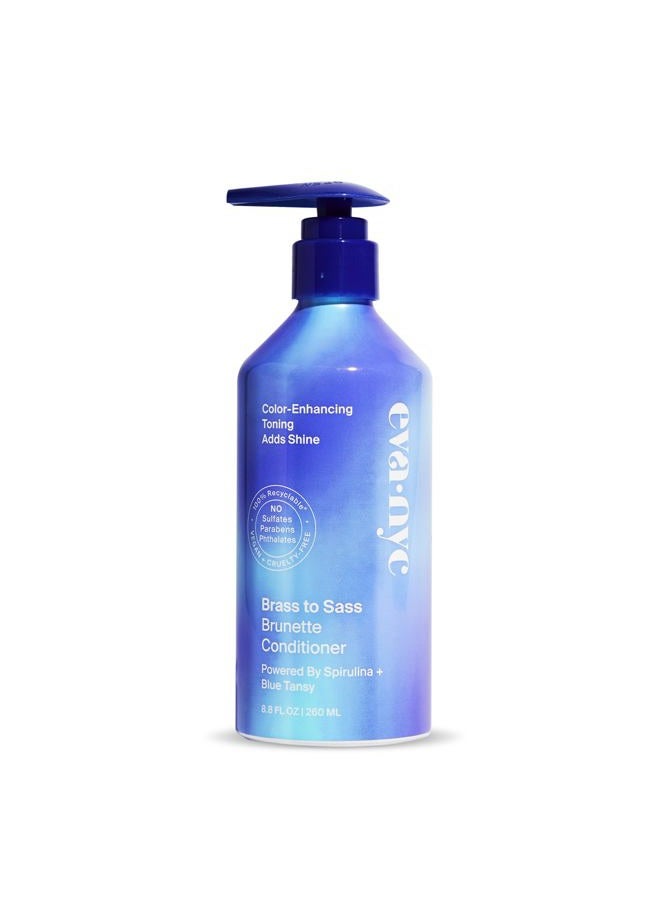 Eva NYC Brass to Sass Brunette Conditioner, 8.8 fl oz - Image 1