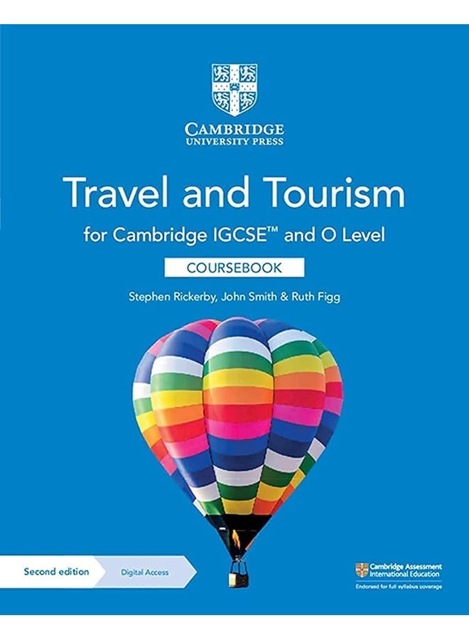 Cambridge igcse and o level travel and tourism coursebook with digital access (2 years) 