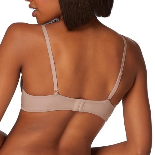 Maidenform Women's Love The Lift Push Up & in Strappy Lace Demi Bra DM9900L 34B Evening Blush/Cream - Image 3
