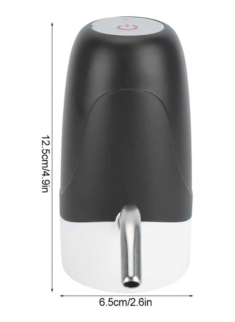 ELTRAZONE USB Rechargeable Water Dispenser Pump – Portable, Easy-to-Use Electric Water Pump for Bottles, Perfect for Indoor & Outdoor Use, Camping, Picnics, Home and Office, Convenient Black Design with Fast Charging and Long Battery Life - Image 4