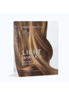 Madison Reed Light Works Balayage Highlighting Kit Creates Naturallooking Warm Honey Highlights (Palmi Blonde) Amonia Free Cruelty Free 2 Step Process That Lightens & Tones Hair  - Image 1