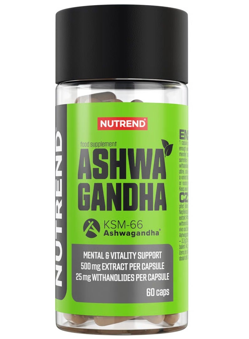 Ashwagandha KSM-66 Vegan 60 Capsule