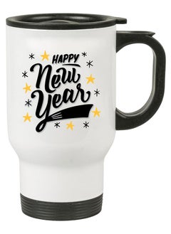 PRINTSHOP4ME Happy New Year Design Printed Travel Mug-New Year Theme-New Year Decor-Gifts For Special Person  - Image 2