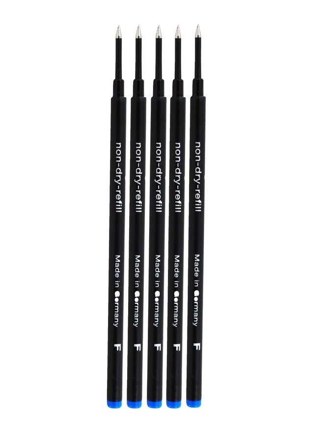 auteur Schmidt Blue Refill for Roller Ball Pen for Smooth Writing (Pack of 5) - Image 1