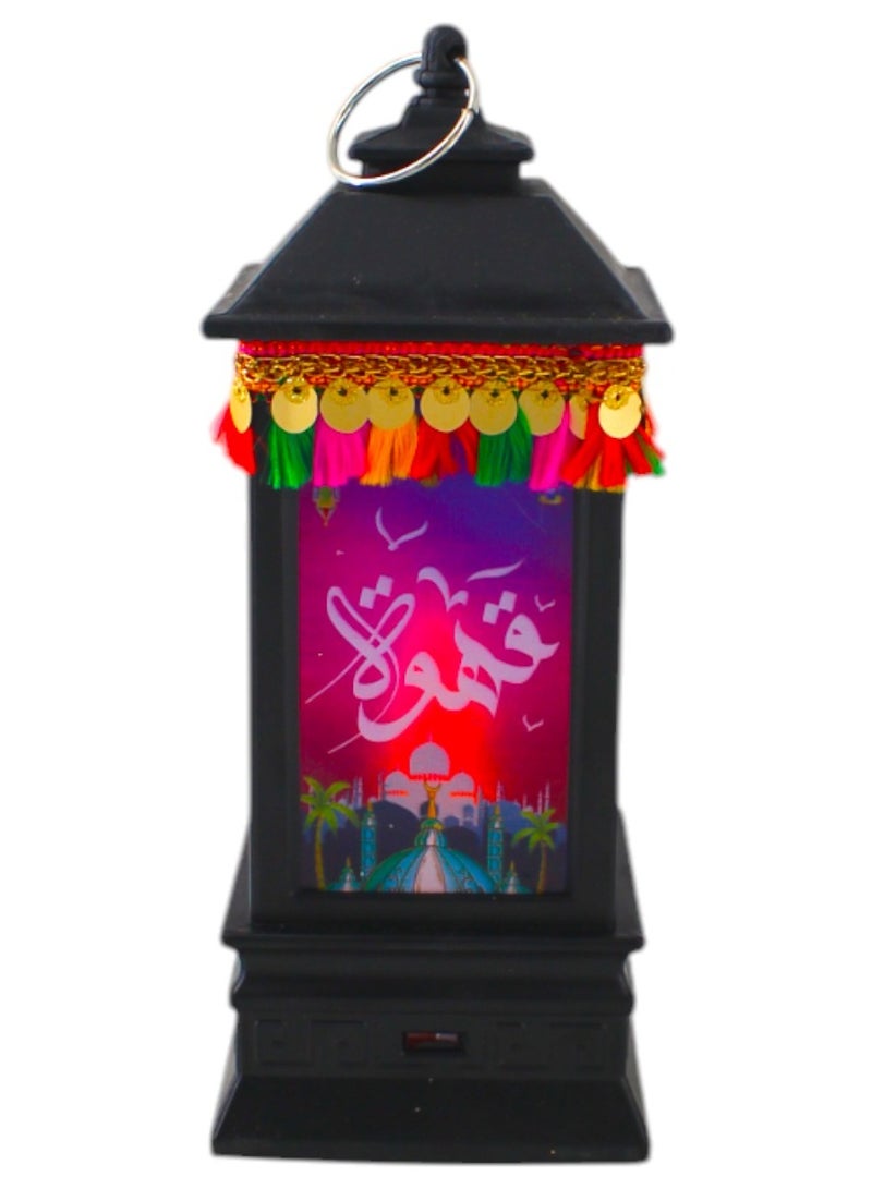 Toy Box 2pcs Luminous Ramadan Lantern Black - Image 5