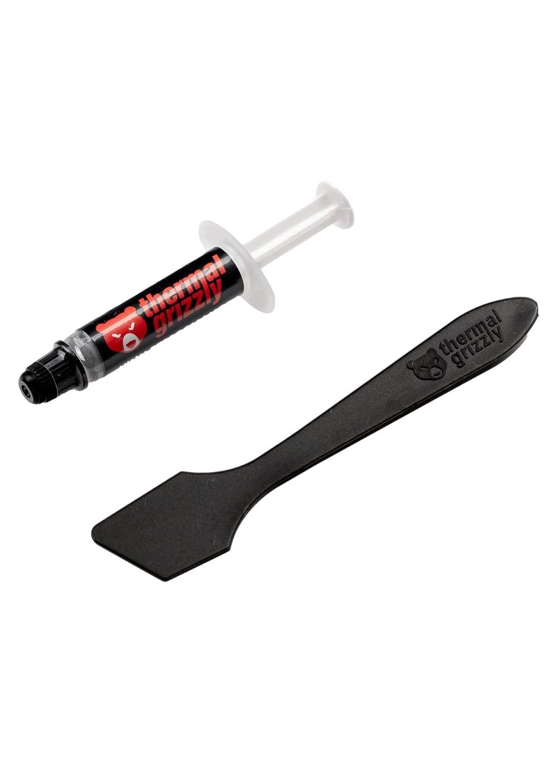 Thermal Grizzly - Hydronaut (1 Gram) HIGH PERFORMANCE THERMAL PASTE GREASE - Good Thermal Conductivity - No curing - High Long-term stability - Image 1