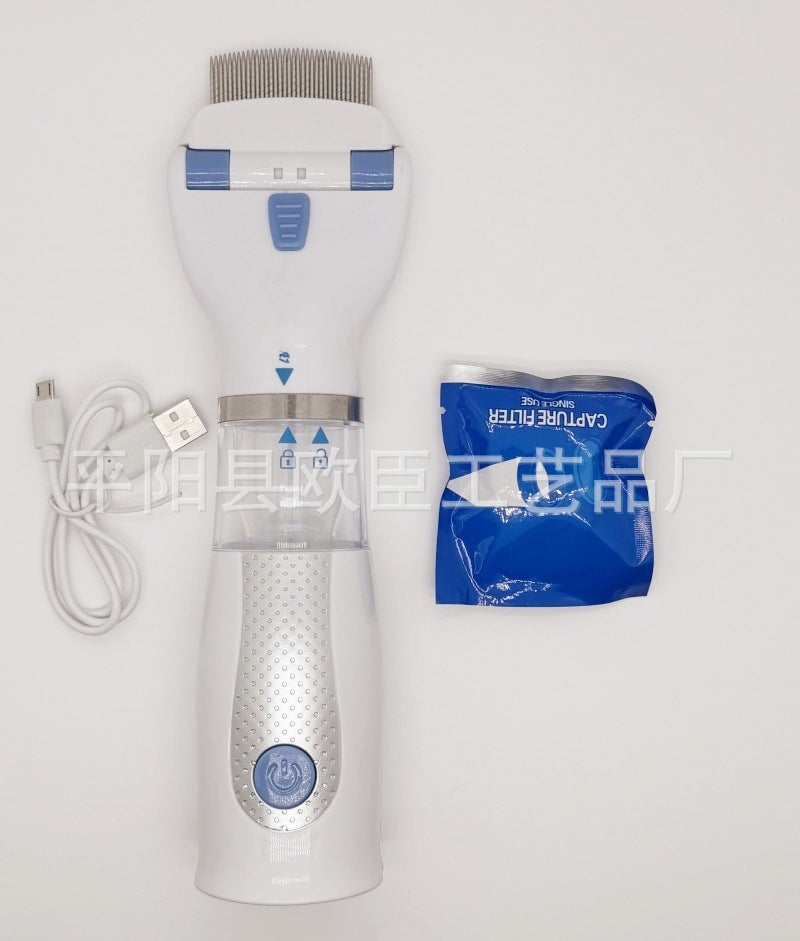 Generic Electric Flea Comb Pet Fur Cleaner New wireless charging model 