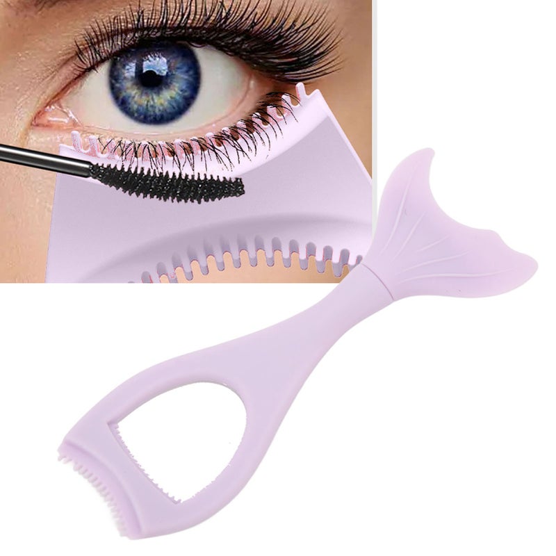 Eyeliner Stencils Wing Tips Multifunction Silicone Reusable Eyeshadow Mascara Shield Applicator Guard for Makeup Tool - Image 3