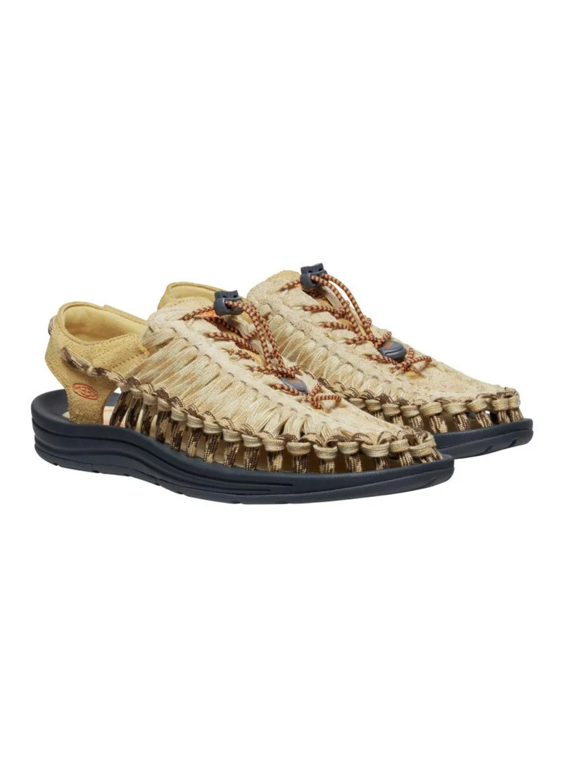 كين MENS UNEEK FLAT SANDALS WHEAT/REED YELLOW