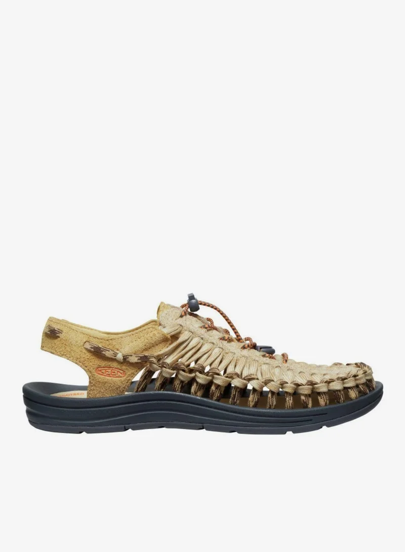 MENS UNEEK FLAT SANDALS WHEAT/REED YELLOW