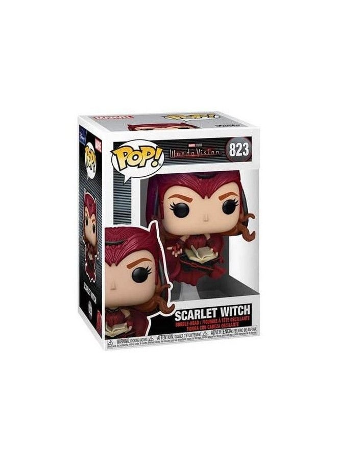 Funko بوب! مارفل: مجسم واندا فيجن ذا سكارليت ويتش من الفينيل  - Image 1