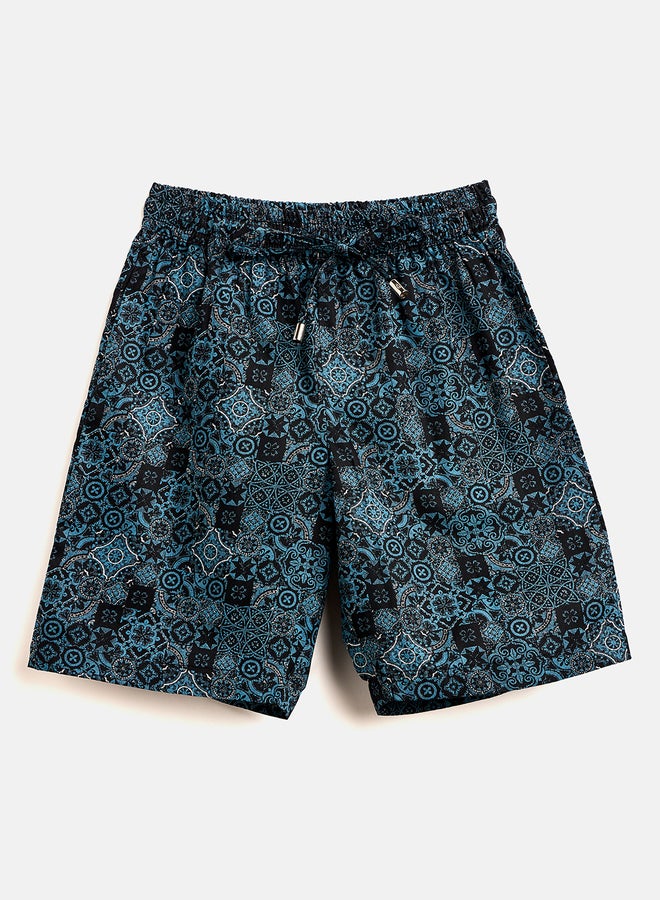 ستايلو بج طقم قميص وشورت بطبعة ستايلو باغ الكاملة - Image 4