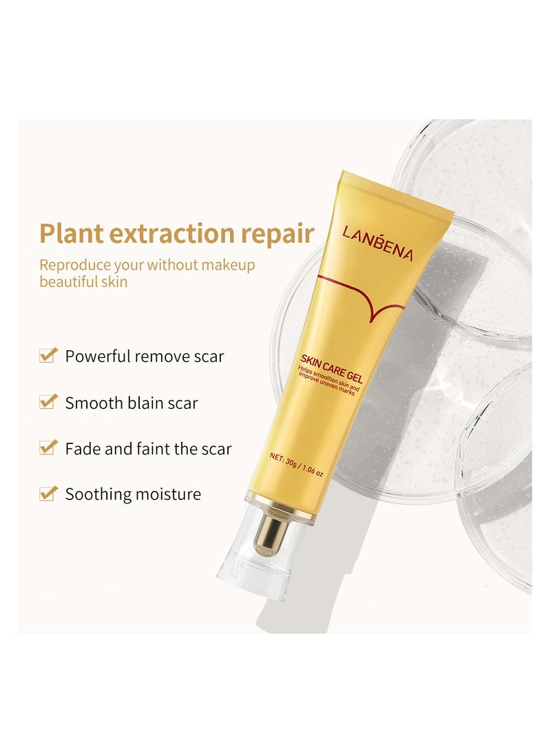 LANBENA مرهم جل لإزالة الندبات وعلامات حب الشباب من تي سي إم، 30 جرام - Image 4
