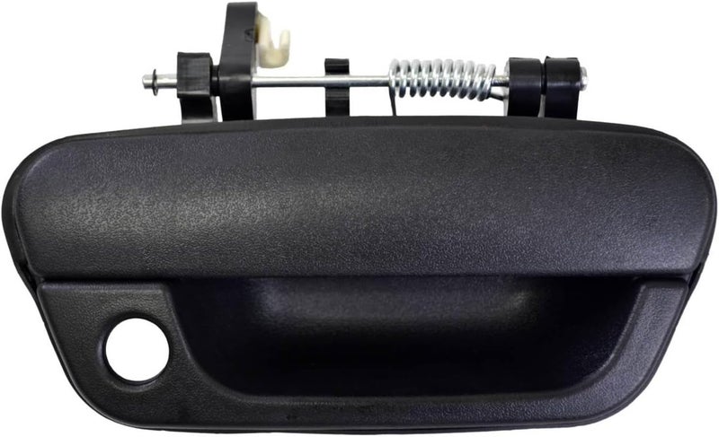 PT Auto Warehouse GM-3006A-FR - Outer Exterior Door Handle, Textured Black - Passenger Side Front