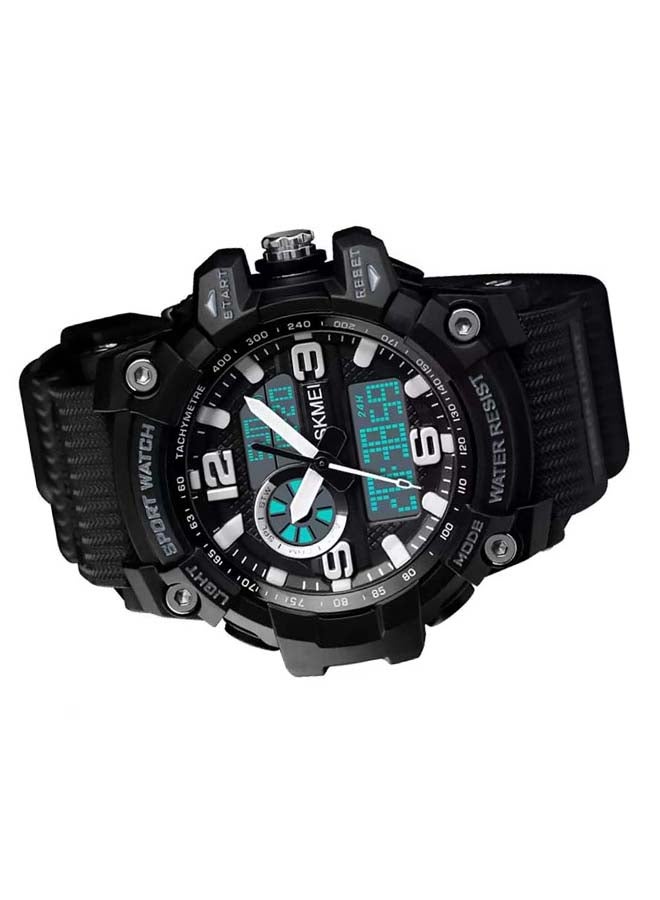 Fashion Sports Quartz Dual Display Digital  Waterproof Watch 1436 - Image 5