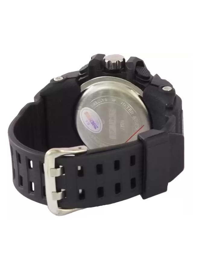 Fashion Sports Quartz Dual Display Digital  Waterproof Watch 1436 - Image 4