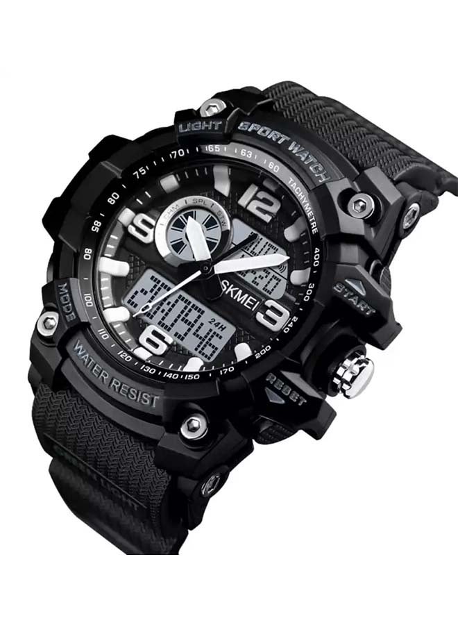 Fashion Sports Quartz Dual Display Digital  Waterproof Watch 1436 - Image 3