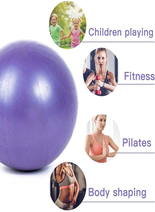 XIECCX 6-Inch Mini Yoga Ball for Pilates - Core Training and Balance Exercises for Barre Squishy Training and Physical Therapy(Pink) - Image 3
