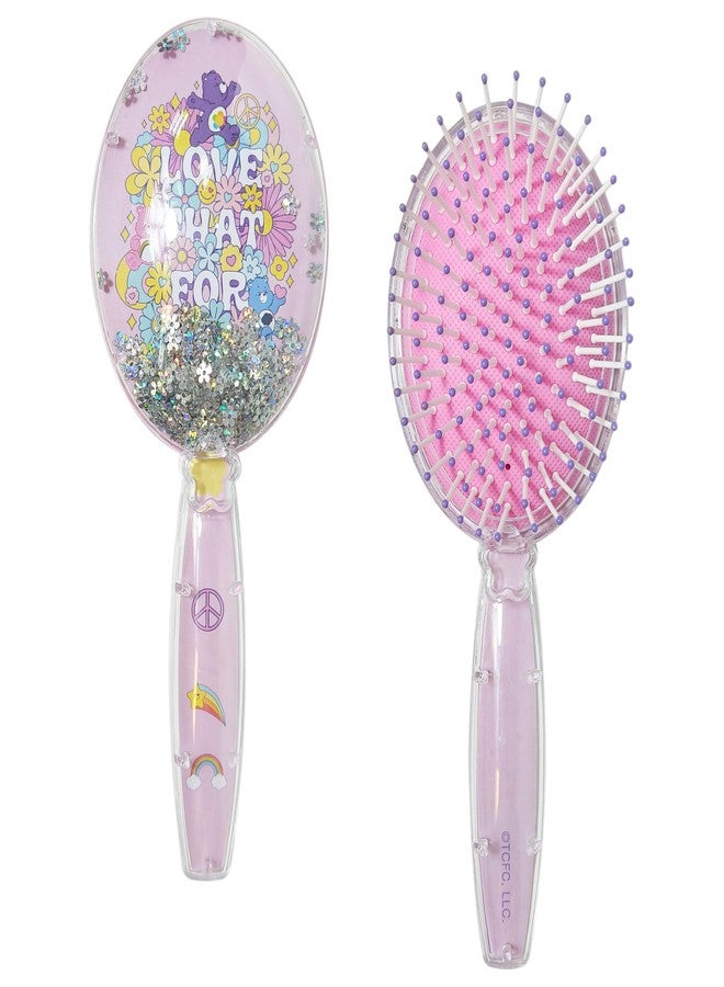 LUV HER Kids’ Detangling Confetti Hair Brush - Fun Care Bears Design, Gentle on Wet & Dry Hair, Ideal for Kids Ages 3+, Makes Hair Care Fun and Easy - Image 1