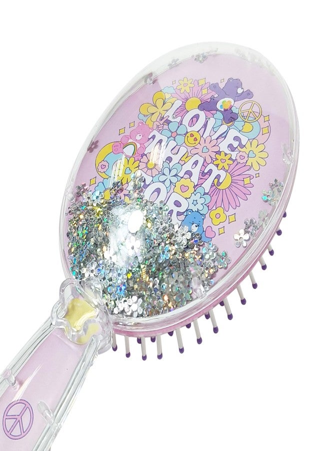 LUV HER Kids’ Detangling Confetti Hair Brush - Fun Care Bears Design, Gentle on Wet & Dry Hair, Ideal for Kids Ages 3+, Makes Hair Care Fun and Easy - Image 3