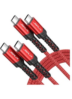 JSAUX 100W 5A USB-C to USB-C Fast Charging Cable - data cable 3ft red - pzsku/Z118FD2FA6129ED2755DDZ/45/_/1736936459/4143bca0-e464-4508-b3da-8ceb0ddfe392