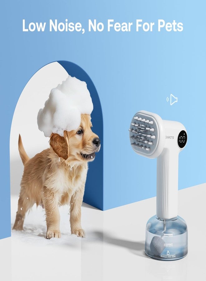 HEAPETS Dog Shower Attachment, Automatic Foaming Soap Dispenser with Dog Bath Brush, Two Foam Modes, Soft Silicone Dog Shampoo Brush for Short and Long Haired Pet Bathing and Massaging - Image 5