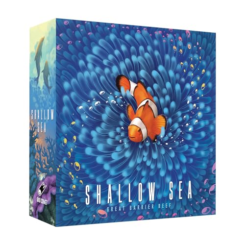 BAD COMET Shallow Sea Board Game Strategy TilePlacement Game for Adults Families 14 Players 3045 Min Play Build Coral Reef Ecosystem Ocean Puzzle Game NatureInspired - Image 1