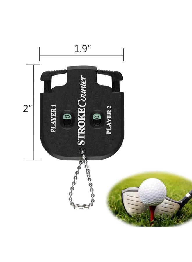 asdmm Mini Golf Score Counter for Clubs Course, Training - Outdoor Training Putting Scoreboard Aids Accessories, 5PCS - Image 2