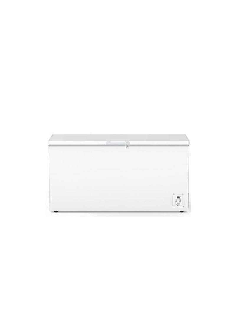 Ugine Chest Freezer 420 L, 14.7 Cu.Ft, De-Frost with Energy Saving Inverter System, White - UCFK420INV - Image 1