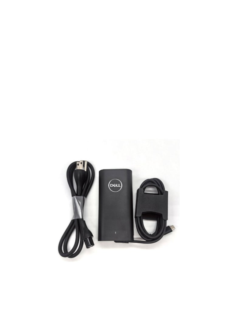 Terabyte Dell 100W Laptop Charger USB C Type C AC Adapter, XPS 14 9440 AC Charger, Latitude 9440 AC Adapter, Black, DA100PM220 - Image 1