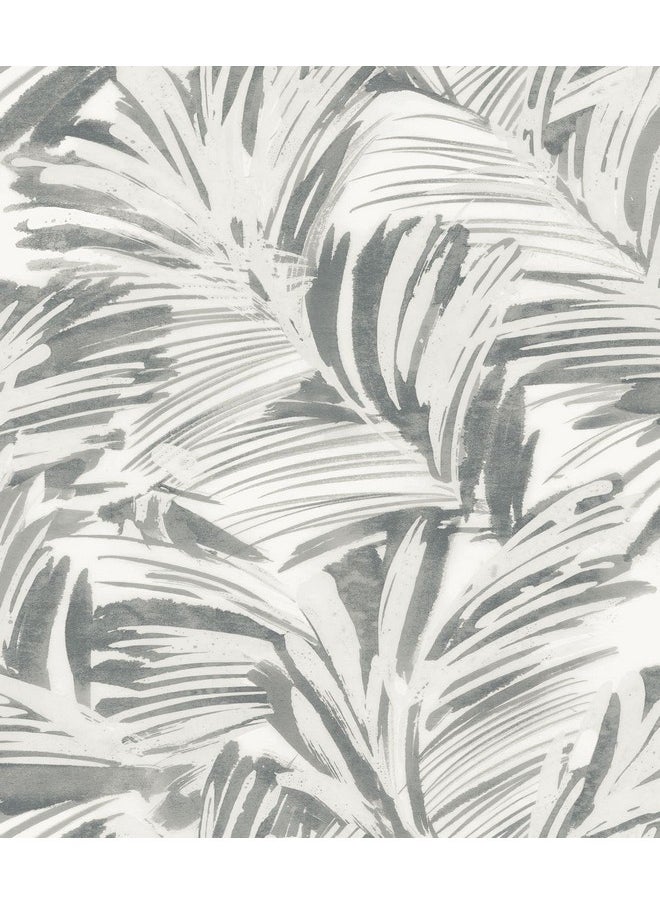 NuWallpaper Grey Palima Peel & Stick Wallpaper  - Image 1