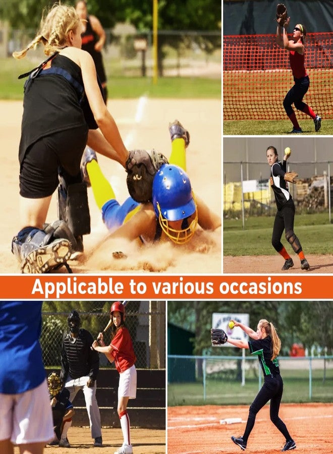 COOLOMG Womens Softball Sliding Shorts Padded Compression Sliders White - Image 2