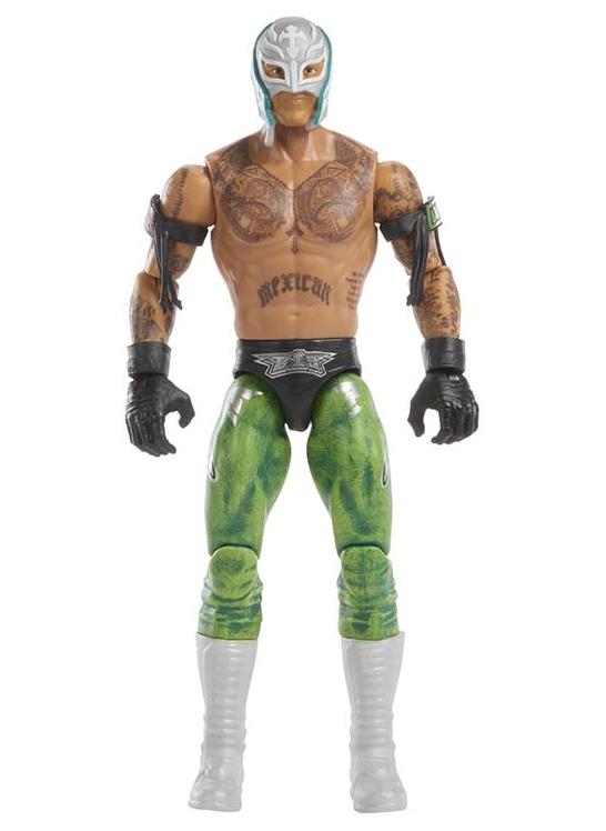 WWE تمثال حركة ماتيل WWE ري ميستريو، سلسلة الأحداث الرئيسية #157، تمثال قابل للجمع بطول 6 بوصات مع 14 نقطة حركة ومظهر واقعي - Image 1