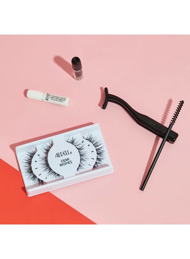 ARDELL رموش فردية - ديمي ويسبي، مجموعات رموش طويلة الأمد، مجموعة تمديد الرموش، 4 عبوات - Image 4