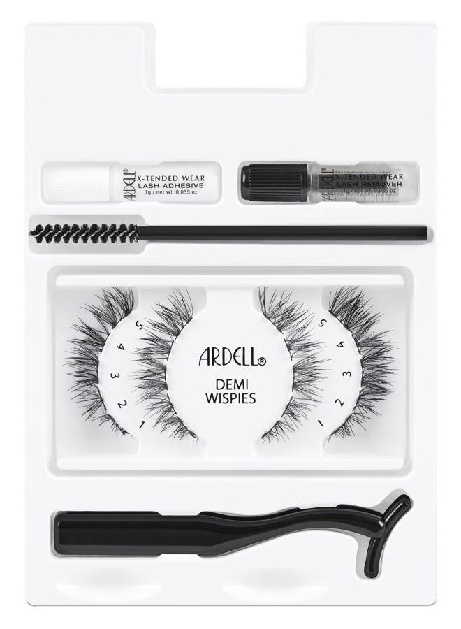 ARDELL رموش فردية - ديمي ويسبي، مجموعات رموش طويلة الأمد، مجموعة تمديد الرموش، 4 عبوات - Image 2