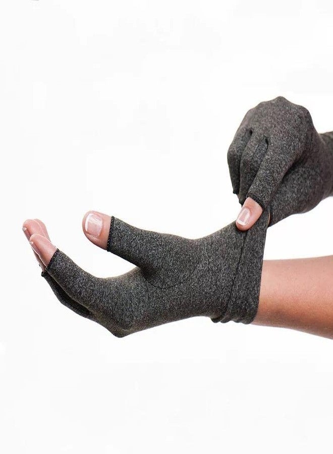 JOINTCOMFO Cotton Hand Gloves, Swelling, Rheumatoid, Osteoarthritis, Tingling Or Numbness, Fingers/Joint Pain, Helps In Hand Mobility Reducing Muscles & Palm Pain. Unisex. (S/M/L/Xl) 1 Pair. (S) - Image 3