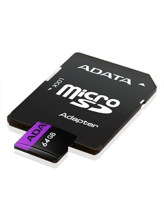 Adata 64 GB Class 10 Micro SDXC Card with Adapter - USDH64GUICL10 - Image 2