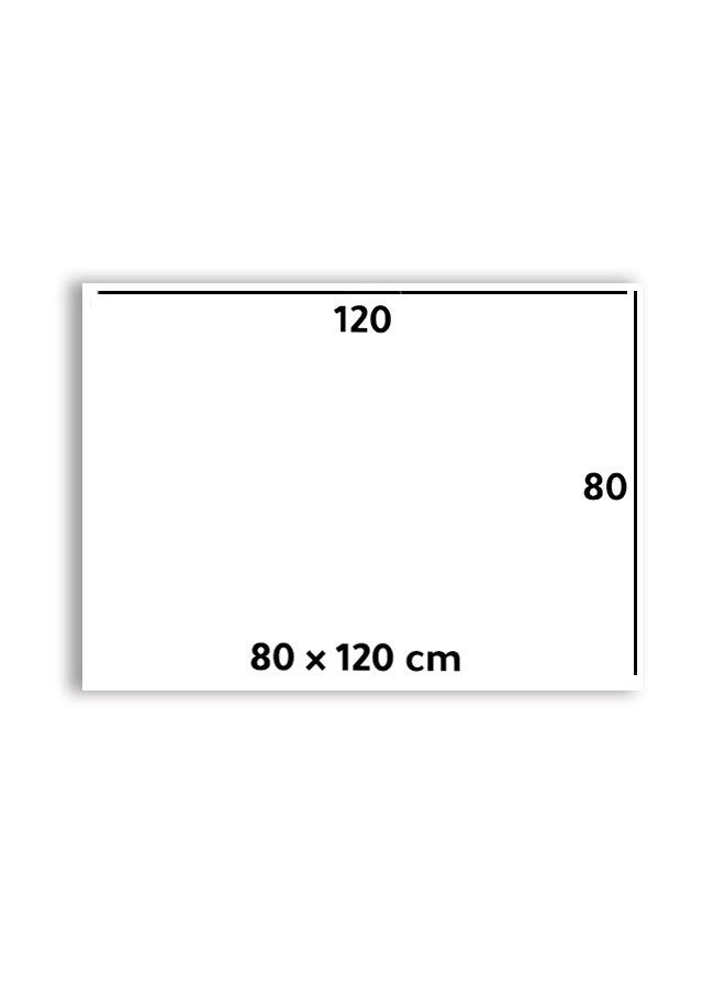 4gdran Horse Design Canvas Painting with Hollow Frame (120x80) 1 Piece - Image 5