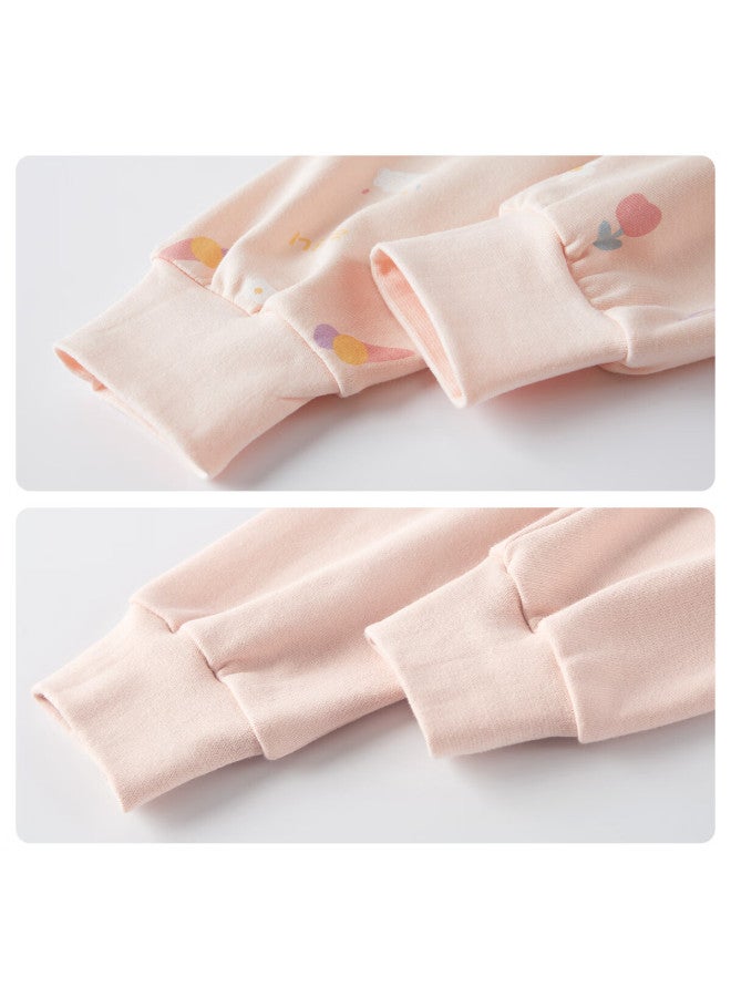 Deesha (deesha) 7a Antibacterial Pure Cotton Two-pack Girls' Autumn Pants Children's Thermal Bottoms Leggings - Image 2
