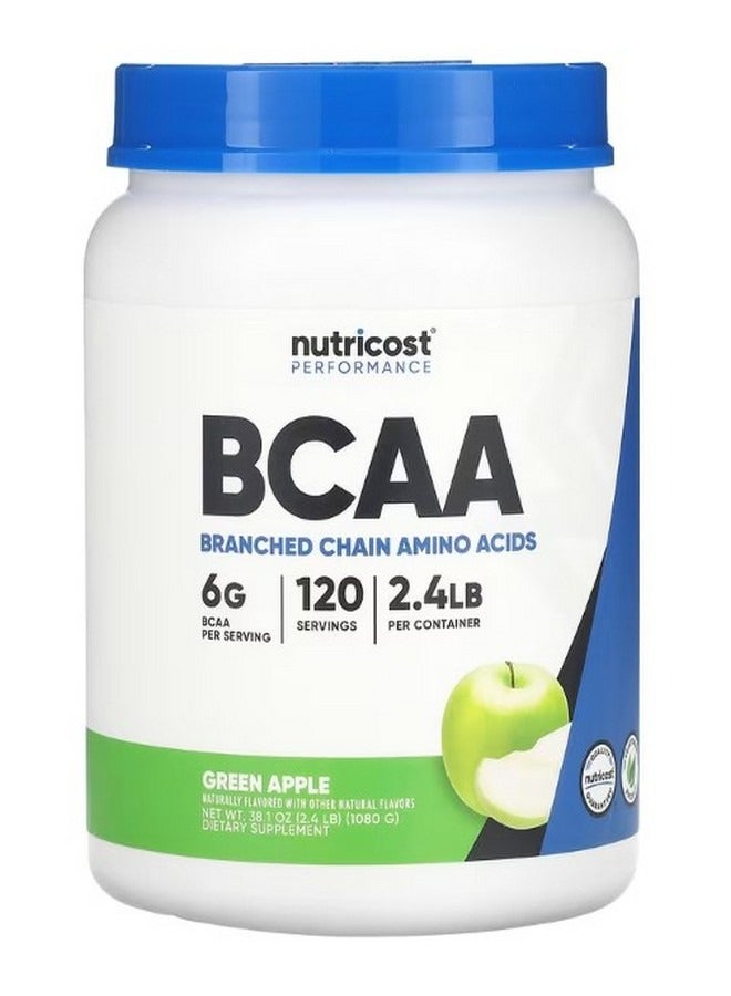 Performance Bcaa Green Apple 2.4 Lb 1080 G - Image 1