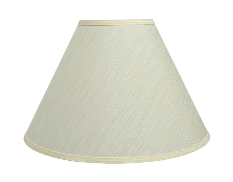Aspen Creative 32771A Transitional Hardback Empire Shaped Spider Construction Lamp Shade in Eggshell, 18" wide (7" x 18" x 12 1/2") - Image 3