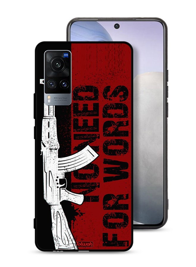 Tolwak Vivo X60t Protective Case Cover No Need For Words - Image 1