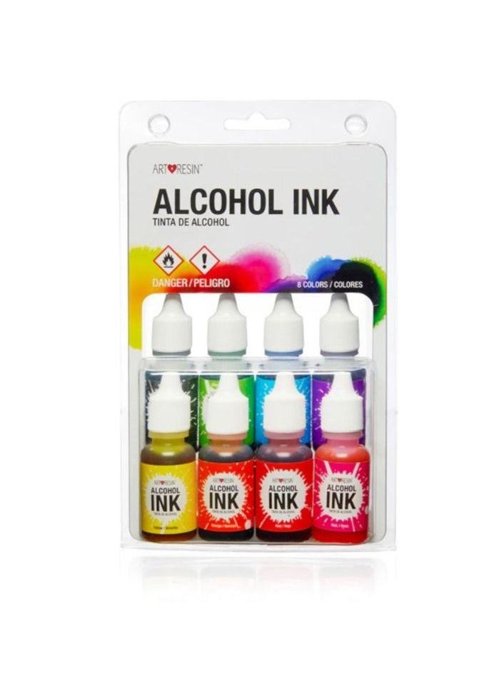 ArtResin ArtResin Alcohol Ink - 8 Colors  - Image 1