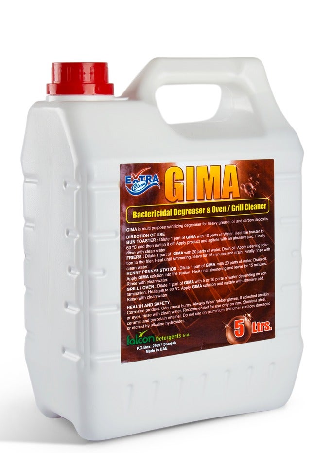 فالكون منظف ​​فالكون جيما المضاد للبكتيريا ومزيل الشحوم ومنظف شواية فرن المطبخ سعة 5 لترات - Image 2