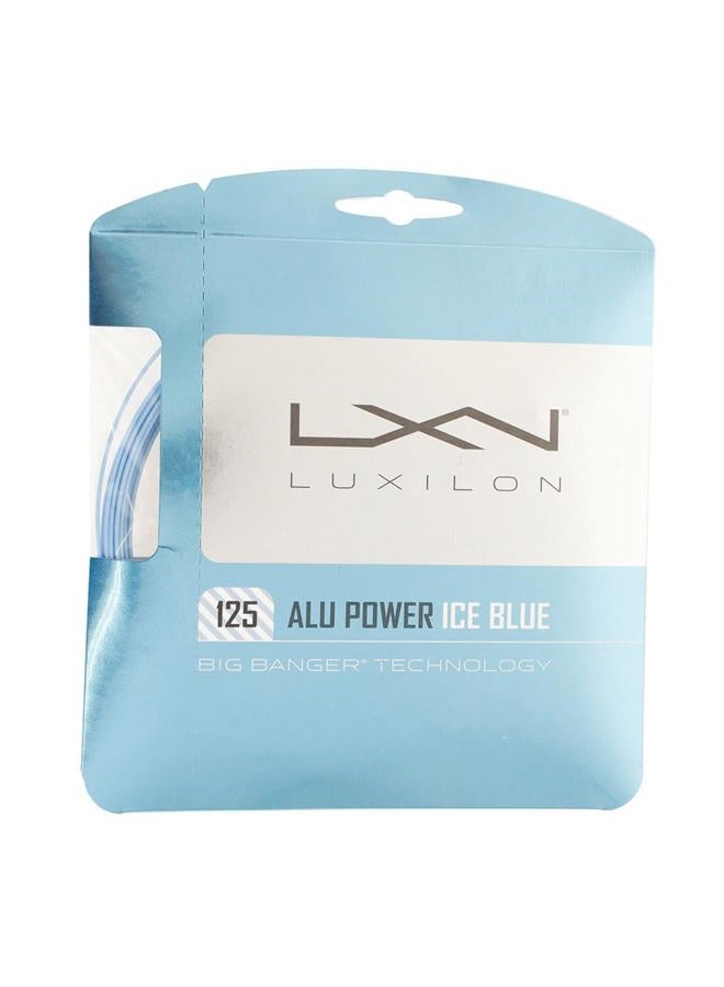 Big Banger Alu Power Ice Blue 16L Tennis String