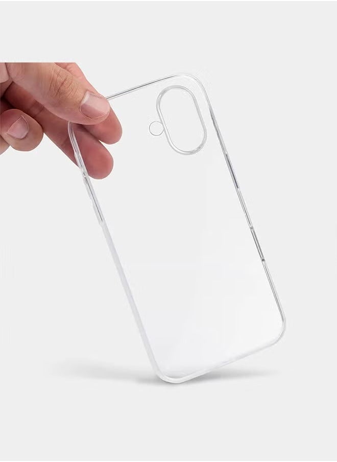 Raxoom 3-Pack iPhone 16 Case & Screen Protectors â€“ Clear TPU, Ultra Slim, Shockproof, Anti-Yellowing, Scratch-Resistant Case, 2 Clear Screen Protectors - Image 4