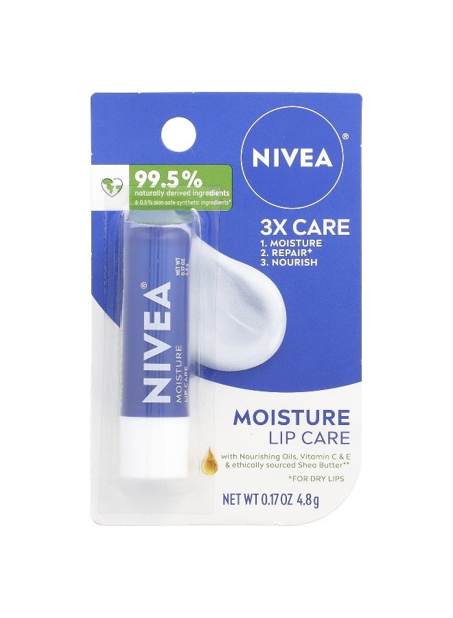 Nivea, Moisture Lip Care, 0.17 oz (4.8 g) - Image 2